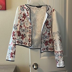 Country flower embroidered Shein jacket, never worn, like new
